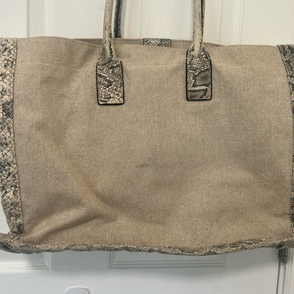 Snakeskin work tote bag - Picture 7 of 7